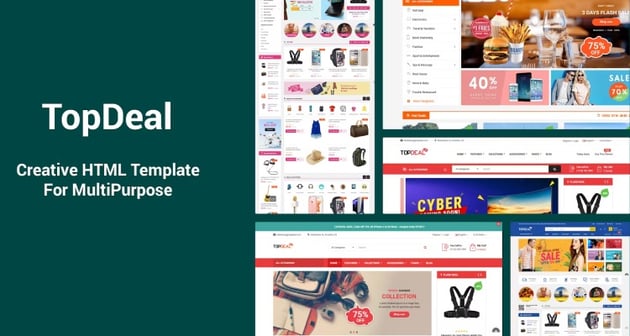 TopDeal - Responsive MultiPurpose HTML Template