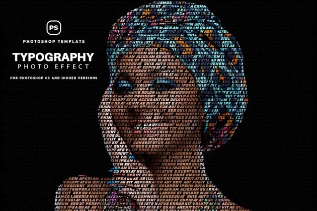Typography Photo Effect