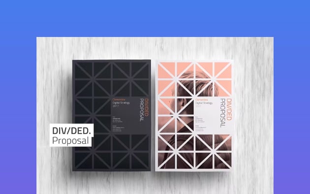 Divided Business Proposal Template