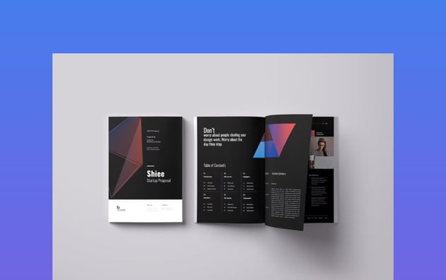 Elegant Template for Project Proposals