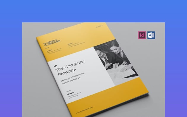 Web Design Professional Proposal Template