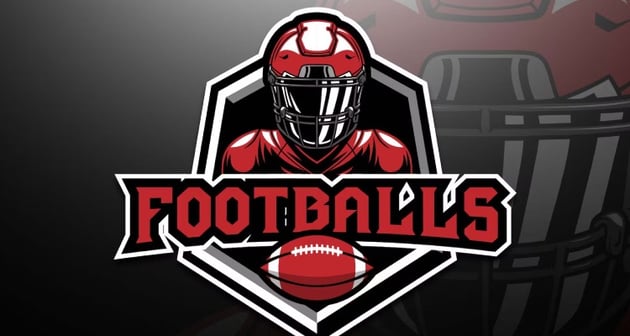 Football Mascot Logo Template