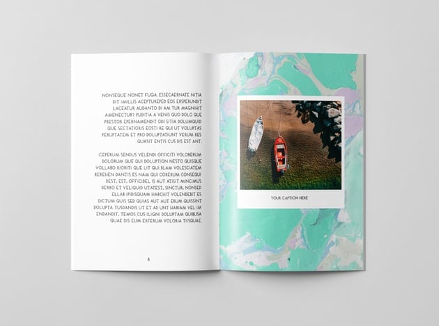 making a zine template in InDesign 5