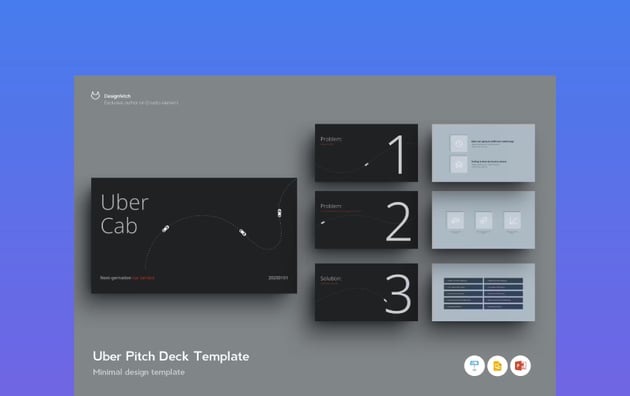 Pitch Deck Template - Based on UBER