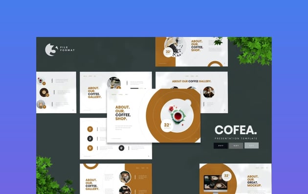 Cofea - Cafe Presentation Template