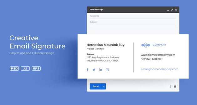 VDN v3.13 - Minimalist Email Signature