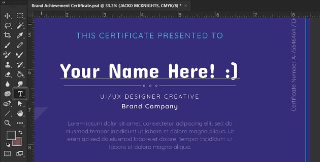 Edit Text in Photoshop