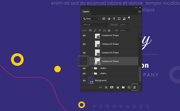 Hide and Delete Layers