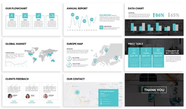 Elegance Elevated Professional Google Slides Template