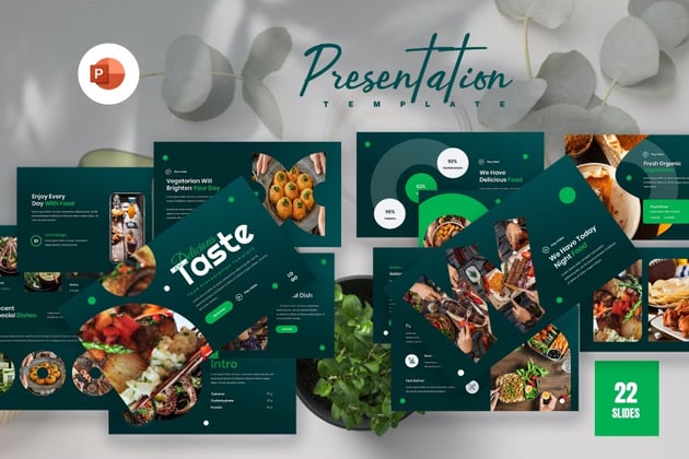 Opiet Food PowerPoint Presentation Template
