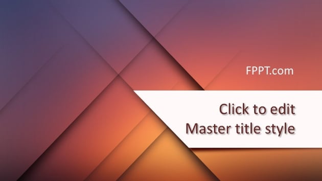 Free Attractive Mandy Background PowerPoint Template