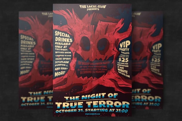 Halloween Party Flyer Template