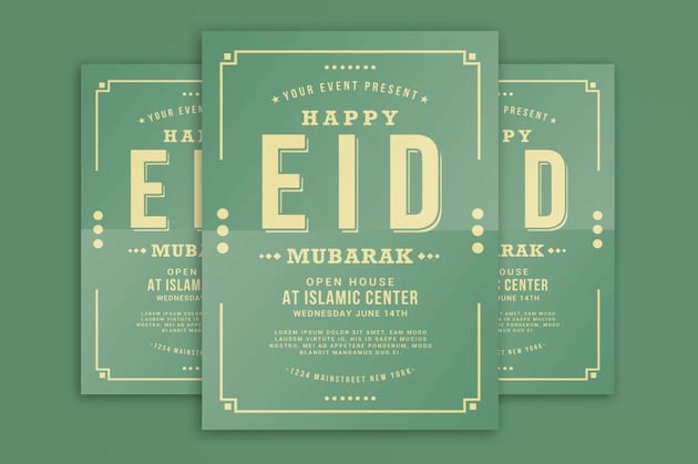 Eid Mubarak Flyer