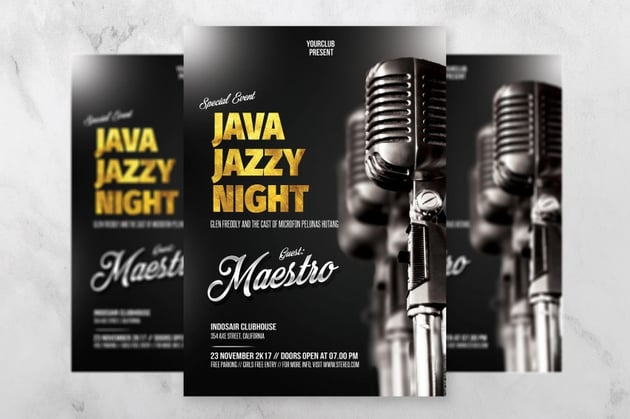 Jazz Music Flyer