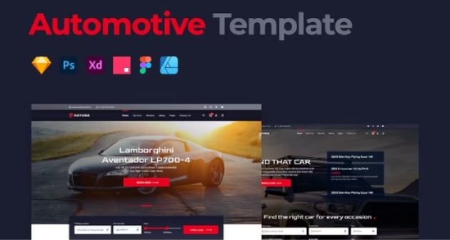 Car Rental Website Template