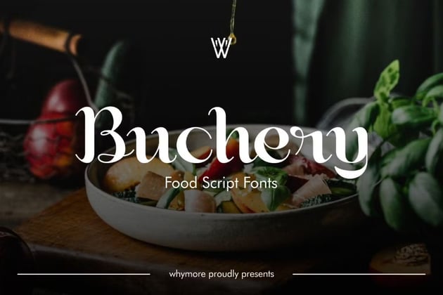Buchery font