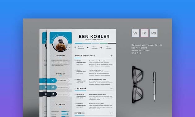 Resume - Engineering Resume Template for Word