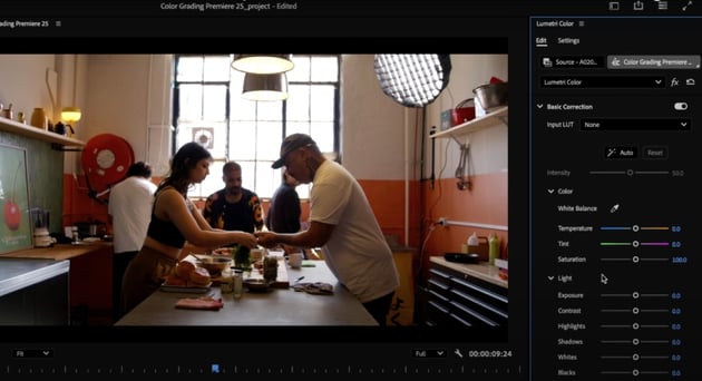 color balance in premiere pro