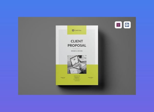 Client Proposal Template Compatible with Microsoft Word