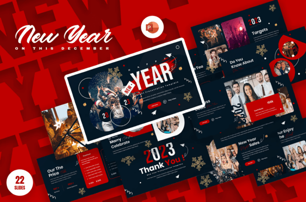 Christmas and New Year PowerPoint