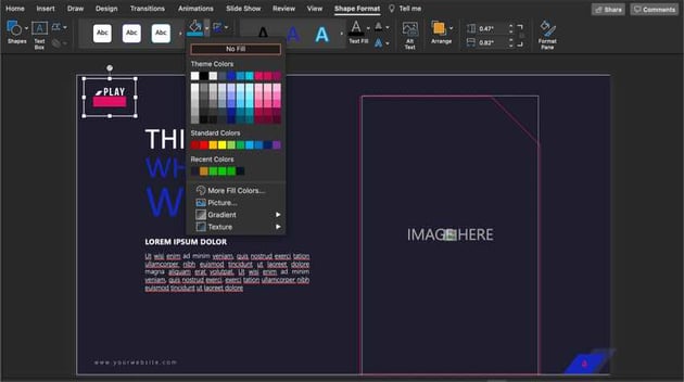 How to change an object color