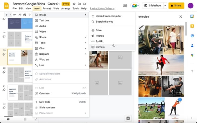 Download an image from Google.