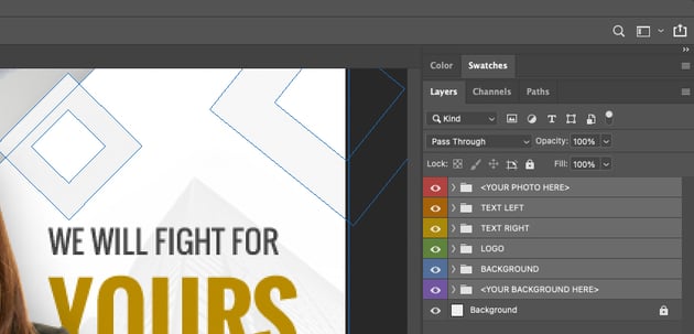 Billboard Mockup Custom Select Layers