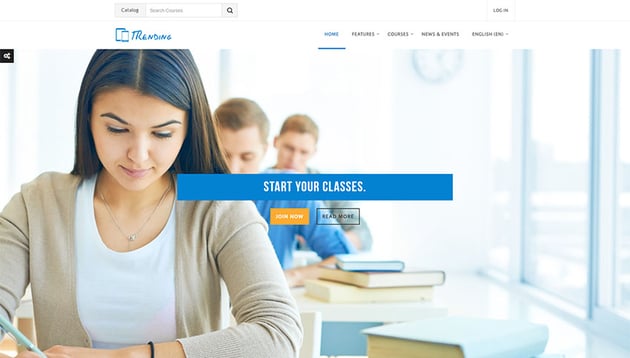 Trending - High Quality Responsive Moodle Theme