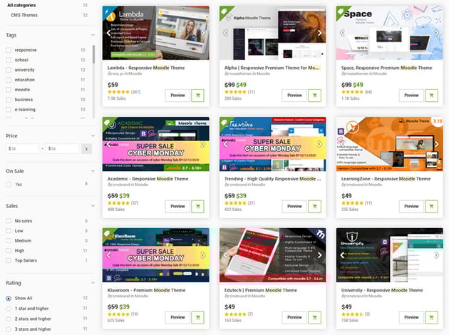 Best Moodle Themes for Courses on ThemeForest
