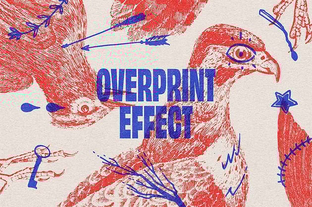 OverPrint Photoshop Effects