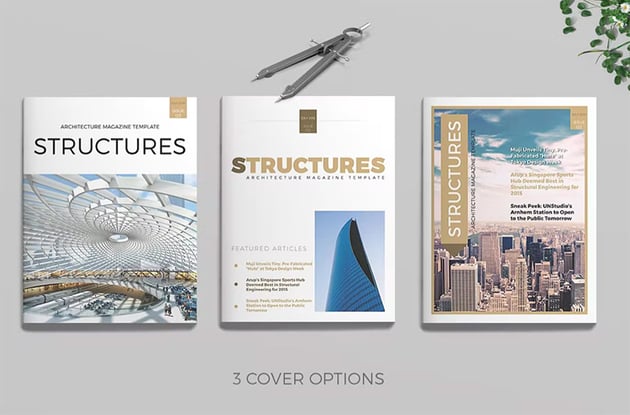 Architecture Magazine Template (INDD)