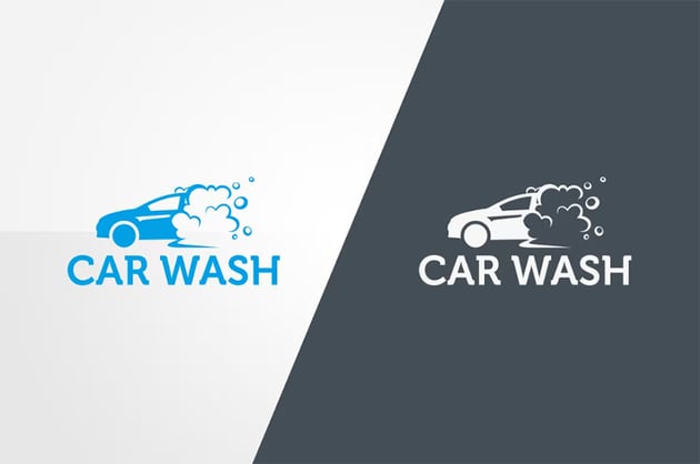 Car Wash Logo Template (EPS, PSD)