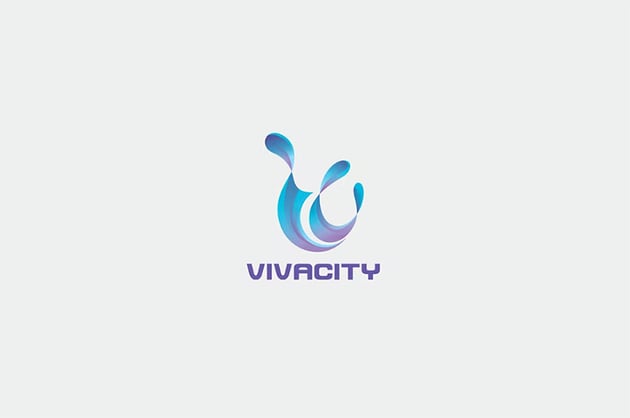 Vivacity Logo Template (AI, EPS, JPG)