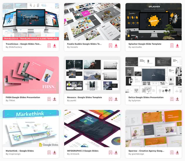 Get unlimited fun backgrounds for Google Slides from Envato Elements.
