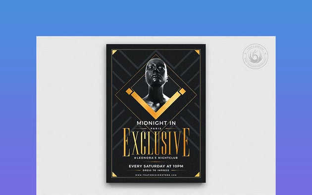 Exclusive Party Flyer Template