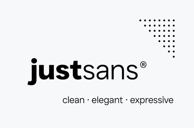 JUST Sans Clean Geometric Typeface