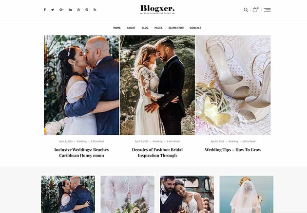 Bloxer - Blog & Magazine WordPress Theme