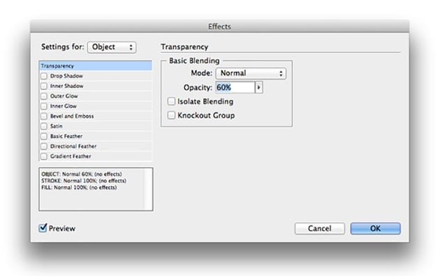 How to Make a Mood Board on InDesign Tutorial effects panel