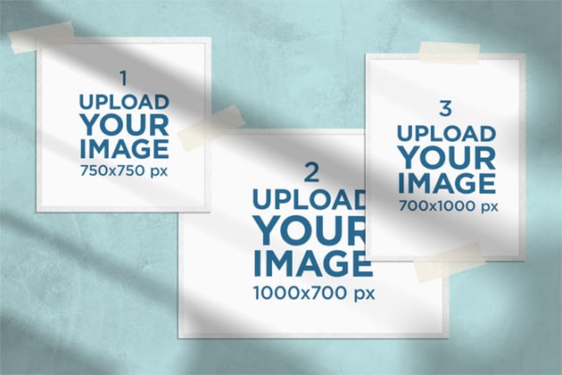 Photo Grid Collage Maker PNG Template Online
