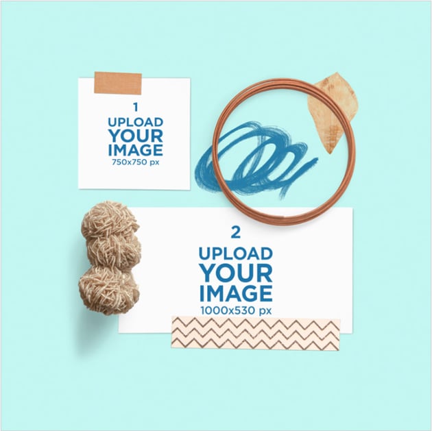 Easy Moodboard Maker With Textures and Lines