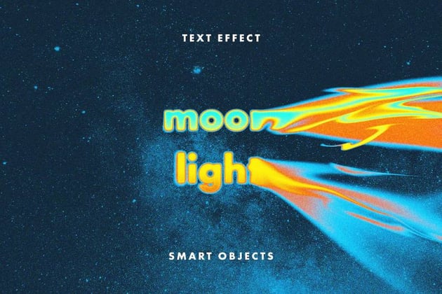 Moonlight Text Effect