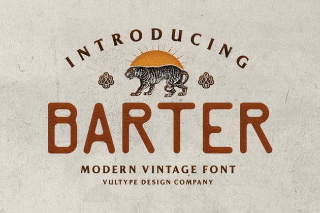 Barter Vintage Font