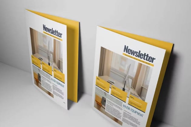 Business Newsletter Layout