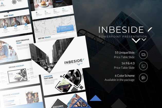 Inbeside Template PPT Simple