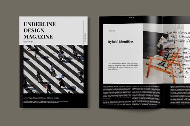 Design Magazine Template
