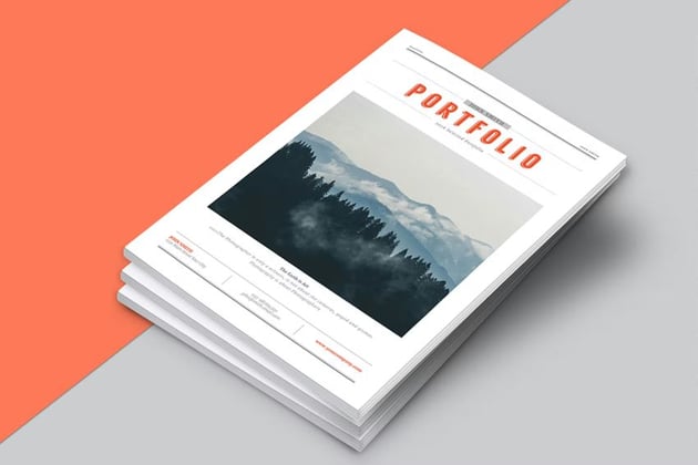 Hipster Portfolio Brochure