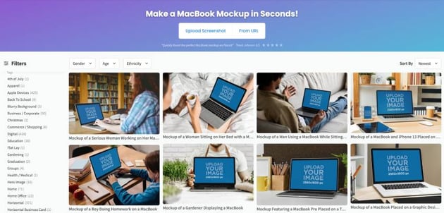 Macbook Desktop Mockups From Placeit