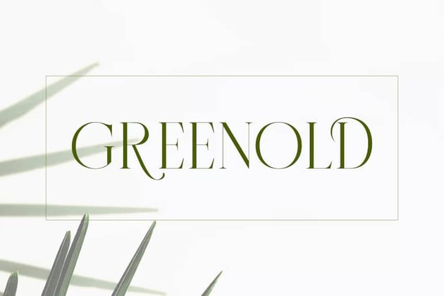 Greenold Modern Thin Serif Font