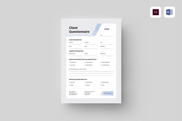 Client Questionnaire