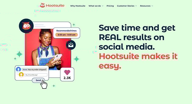Hootsuite online social media management software